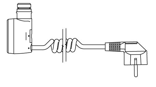 <p>U - kabel spiralny z wtyczką</p>
