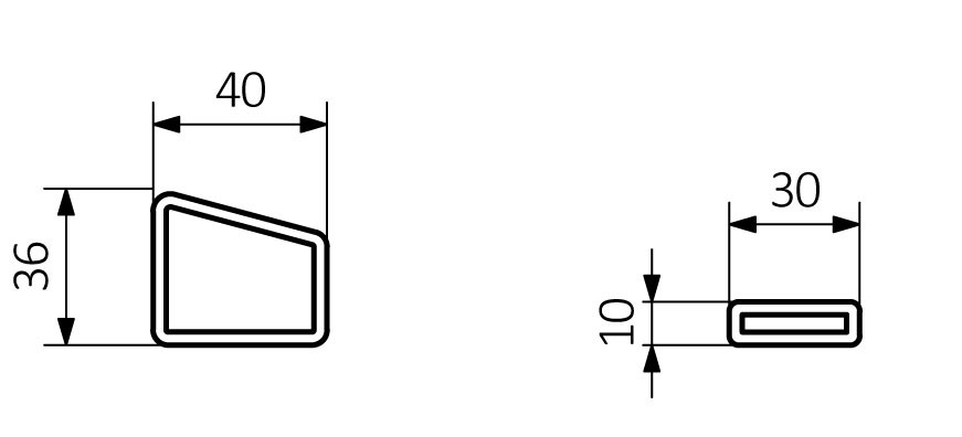 <p>A – wysokość  B – szerokość  D – rozstaw mocowań w poziomie  E – rozstaw mocowań w pionie    F  –  odległość od dolnej osi mocowań do dolnej krawędzi kolektora</p>